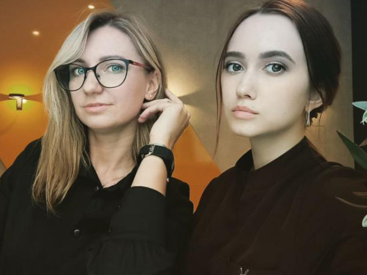 Швецова Анастасия и Сиплатова Екатерина