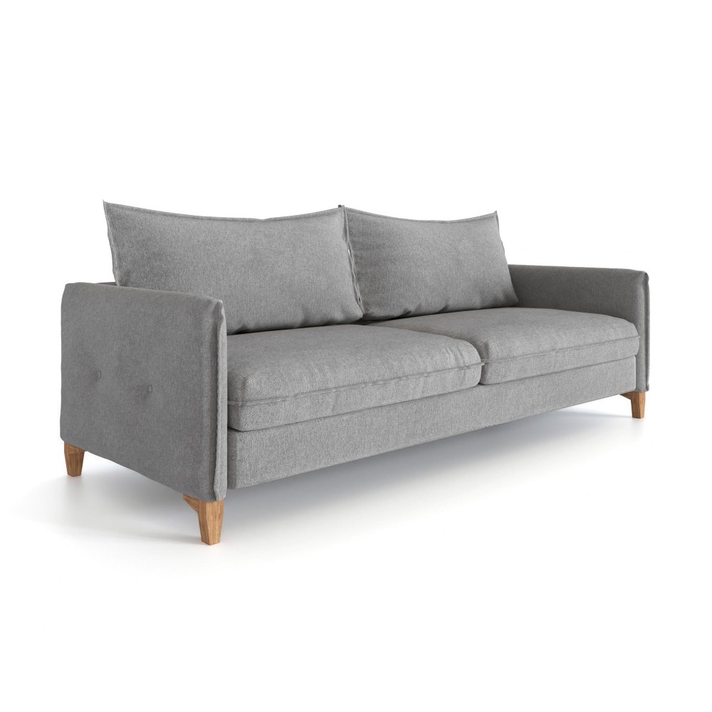 Прямой диван PEPPER c механизмом Шагающая еврокнижка (Easy Deluxe)