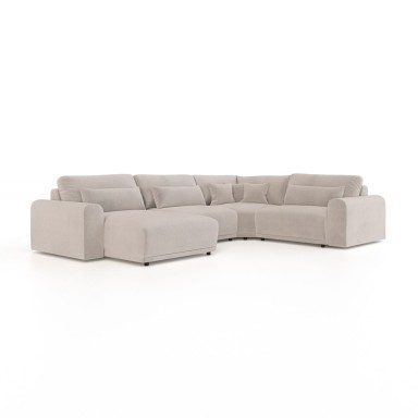 Угловой диван с кушеткой GRAIL 