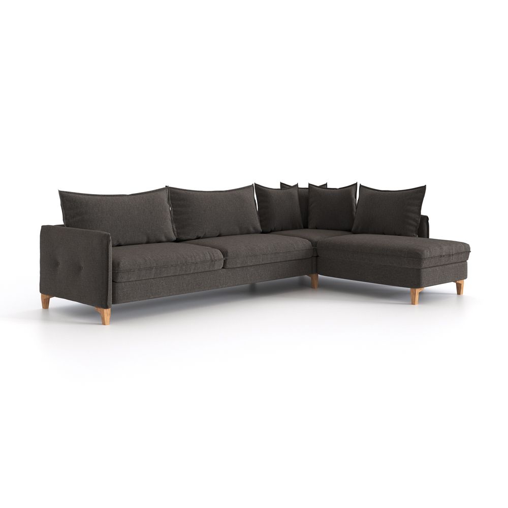 Угловой диван PEPPER с механизмом Шагающая еврокнижка (Easy Deluxe)