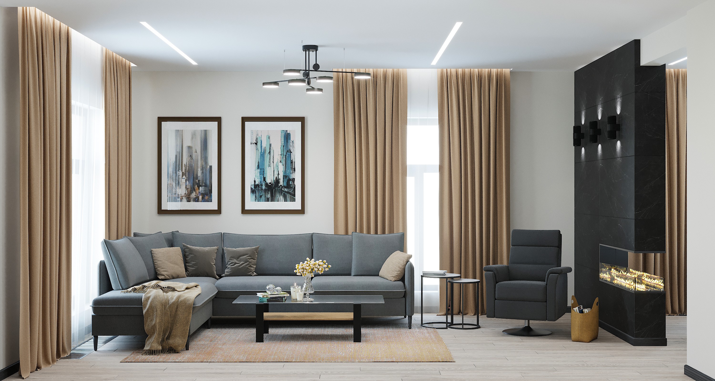 Лаконичность в современном интерьере