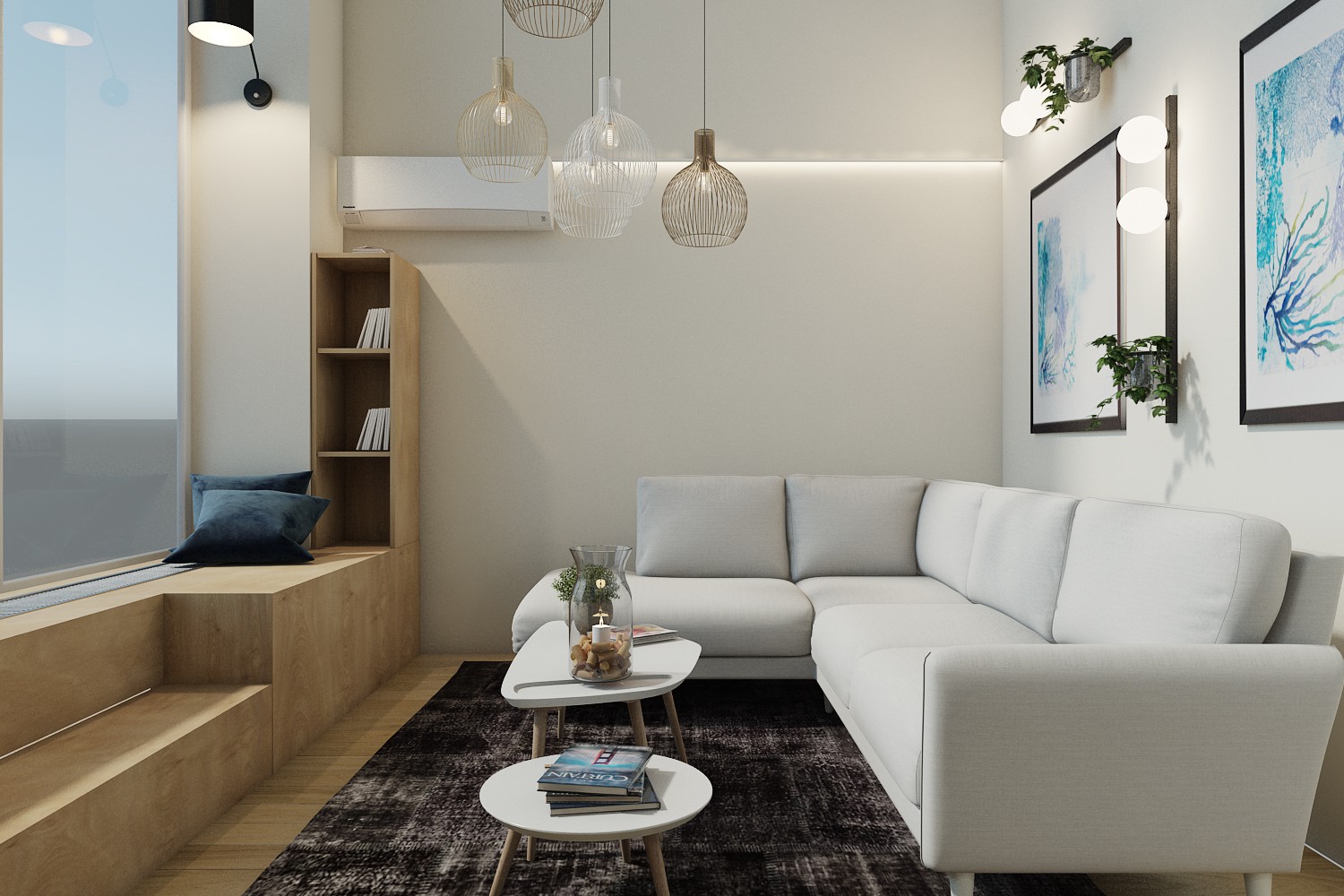 Вид из окна на реку